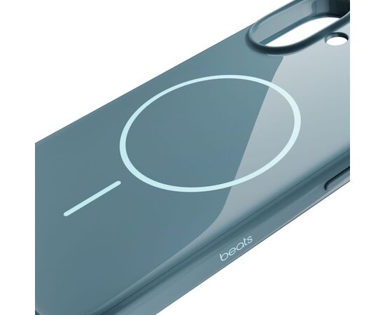 Чехол для мобильного телефона Apple Beats iPhone 16 Case with MagSafe - RiptideBlue (MCFE4LL/A), изображение 6 Чехол для мобильного телефона Apple Beats iPhone 16 Case with MagSafe - RiptideBlue (MCFE4LL/A), изображение 6