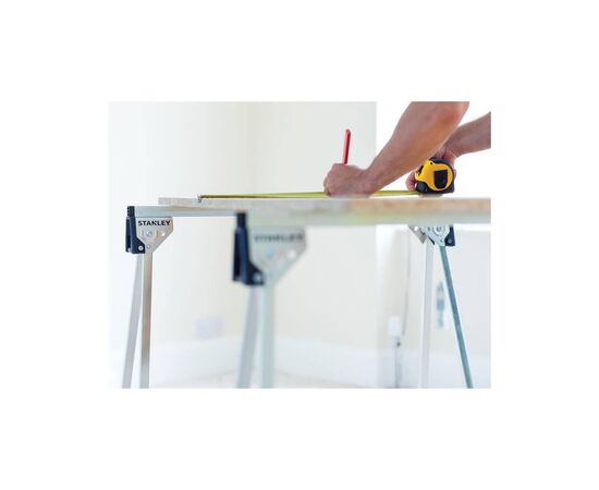 Верстат Stanley козли складані металеві, 2 штуки, 736x424x855 мм, макс 340 кг (STST81337-1), зображення 4