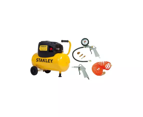 Компрессор Stanley поршневой D 200/8/24, 180 л/мин, 1.1 кВт (D200/8/24), изображение 6 Компрессор Stanley поршневой D 200/8/24, 180 л/мин, 1.1 кВт (D200/8/24), изображение 6