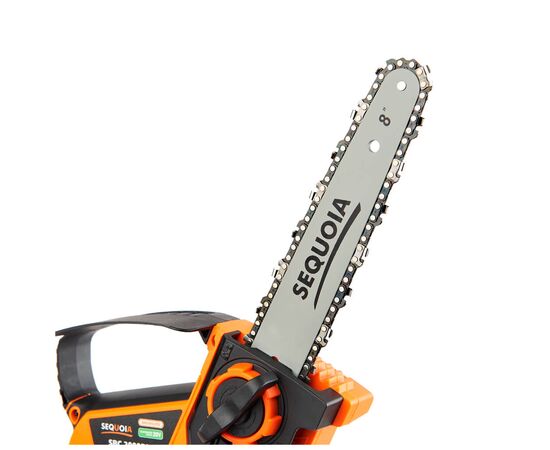 Цепная пила SEQUOIA 20V, 4Ah, шина 20 см, 1.7 кг (SBC2008BM-EV), изображение 5 Цепная пила SEQUOIA 20V, 4Ah, шина 20 см, 1.7 кг (SBC2008BM-EV), изображение 5