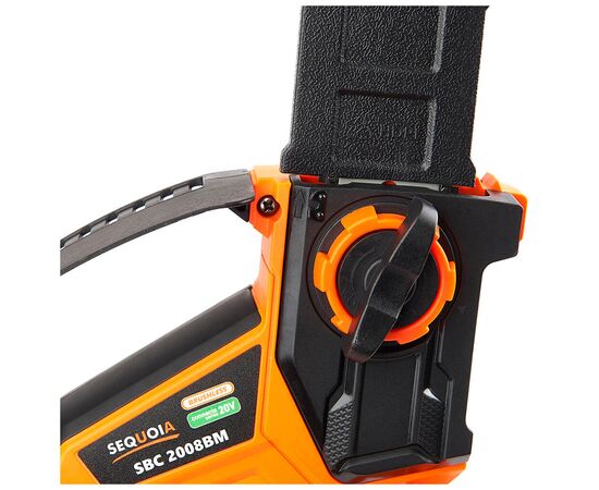 Цепная пила SEQUOIA 20V, 4Ah, шина 20 см, 1.7 кг (SBC2008BM-EV), изображение 6 Цепная пила SEQUOIA 20V, 4Ah, шина 20 см, 1.7 кг (SBC2008BM-EV), изображение 6
