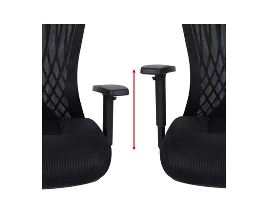 Офисное кресло Аклас Тауер BL R-SR SP-7800BK Чорний (Mesh 03 black) (00142834), изображение 9 Офисное кресло Аклас Тауер BL R-SR SP-7800BK Чорний (Mesh 03 black) (00142834), изображение 9