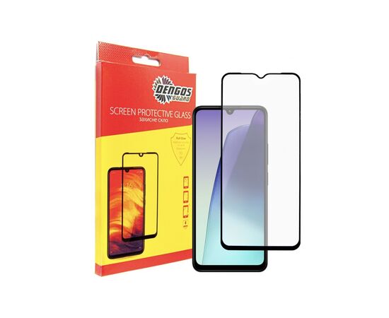 Стекло защитное Dengos Full Glue Xiaomi Redmi 14C (black) (TGFG-379)