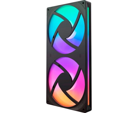 Кулер для корпуса NZXT F280 RGB Core Fan (Single Frame) - Black (RF-U28HF-B1), изображение 2 Кулер для корпуса NZXT F280 RGB Core Fan (Single Frame) - Black (RF-U28HF-B1), изображение 2