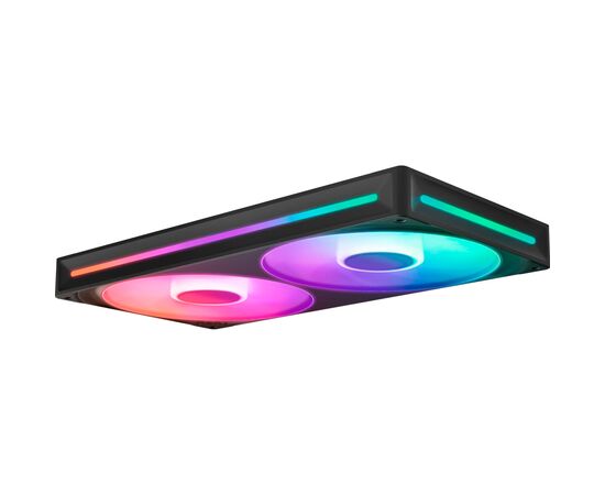 Кулер для корпуса NZXT F280 RGB Core Fan (Single Frame) - Black (RF-U28HF-B1), изображение 3 Кулер для корпуса NZXT F280 RGB Core Fan (Single Frame) - Black (RF-U28HF-B1), изображение 3