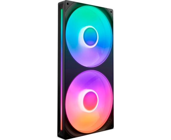 Кулер для корпуса NZXT F280 RGB Core Fan (Single Frame) - Black (RF-U28HF-B1)