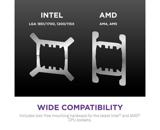 Система жидкостного охлаждения NZXT Kraken Elite 360mm AIO (RL-KN36E-B2), изображение 12 Система жидкостного охлаждения NZXT Kraken Elite 360mm AIO (RL-KN36E-B2), изображение 12