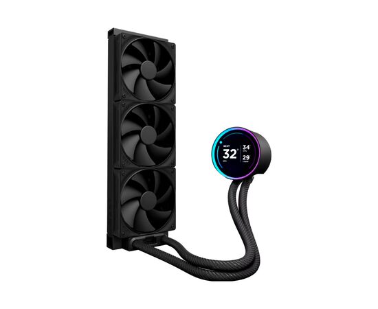 Система жидкостного охлаждения NZXT Kraken Elite 360mm AIO (RL-KN36E-B2), изображение 2 Система жидкостного охлаждения NZXT Kraken Elite 360mm AIO (RL-KN36E-B2), изображение 2