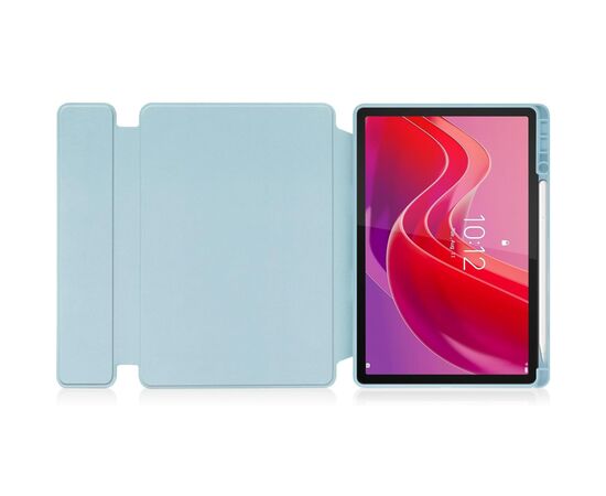 Чехол для планшета BeCover 360° Rotatable + Keyboard Lenovo Tab M11 (2024) TB-TB330FU/Xiaoxin Pad 11 (2024) 11" Light Blue (712410), изображение 3 Чехол для планшета BeCover 360° Rotatable + Keyboard Lenovo Tab M11 (2024) TB-TB330FU/Xiaoxin Pad 11 (2024) 11" Light Blue (712410), изображение 3
