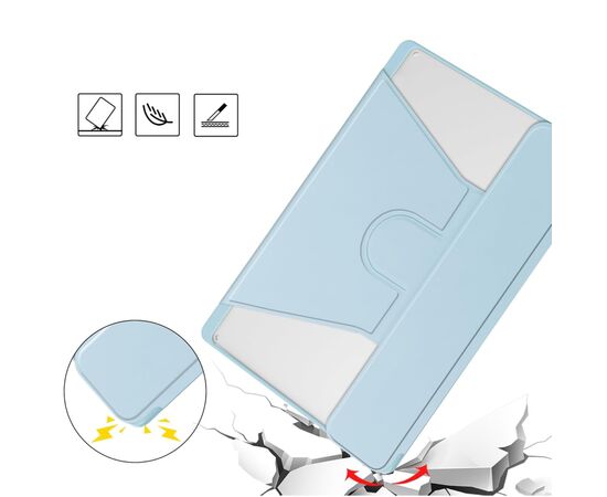Чехол для планшета BeCover 360° Rotatable + Keyboard Lenovo Tab M11 (2024) TB-TB330FU/Xiaoxin Pad 11 (2024) 11" Light Blue (712410), изображение 6 Чехол для планшета BeCover 360° Rotatable + Keyboard Lenovo Tab M11 (2024) TB-TB330FU/Xiaoxin Pad 11 (2024) 11" Light Blue (712410), изображение 6