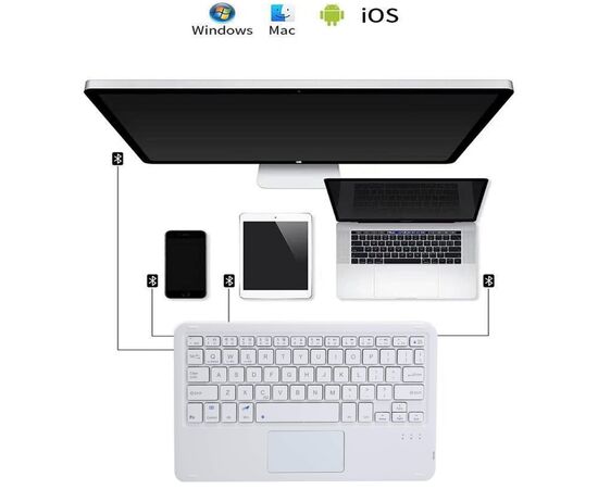 Чехол для планшета BeCover Keyboard+TouchPad Apple iPad Air 11" M2 2024 Pink (712599), изображение 6 Чехол для планшета BeCover Keyboard+TouchPad Apple iPad Air 11" M2 2024 Pink (712599), изображение 6