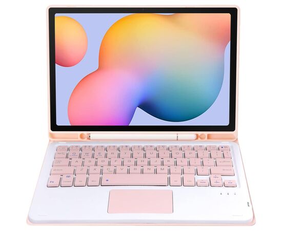 Чохол до планшета BeCover Keyboard+TouchPad Samsung Tab S6 Lite 10.4 P610/P613/P615/P619 Pink (712365), зображення 3 Чохол до планшета BeCover Keyboard+TouchPad Samsung Tab S6 Lite 10.4 P610/P613/P615/P619 Pink (712365), зображення 3
