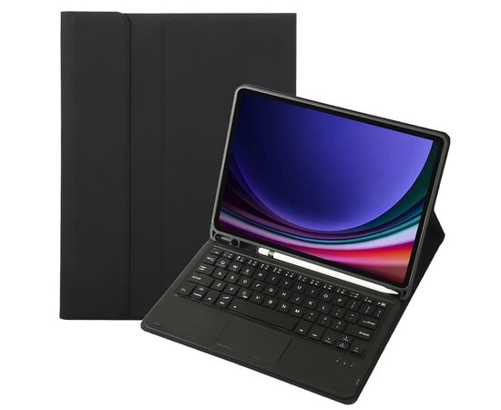 Чохол до планшета BeCover Keyboard+TouchPad Samsung Tab S9 (SM-X710/SM-X716)/S9 FE (SM-X510/SM-X516B) 11.0" Black (712417), зображення 2 Чохол до планшета BeCover Keyboard+TouchPad Samsung Tab S9 (SM-X710/SM-X716)/S9 FE (SM-X510/SM-X516B) 11.0" Black (712417), зображення 2