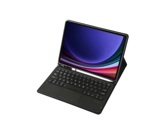 Чохол до планшета BeCover Keyboard+TouchPad Samsung Tab S9 (SM-X710/SM-X716)/S9 FE (SM-X510/SM-X516B) 11.0" Black (712417), зображення 4 Чохол до планшета BeCover Keyboard+TouchPad Samsung Tab S9 (SM-X710/SM-X716)/S9 FE (SM-X510/SM-X516B) 11.0" Black (712417), зображення 4