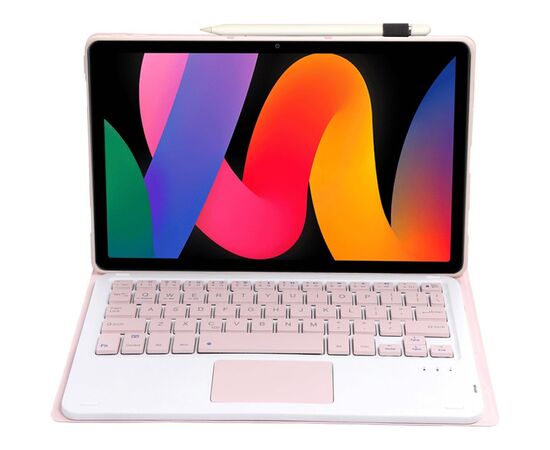 Чехол для планшета BeCover Keyboard+TouchPad Xiaomi Redmi Pad SE 11" Pink (712399), изображение 3 Чехол для планшета BeCover Keyboard+TouchPad Xiaomi Redmi Pad SE 11" Pink (712399), изображение 3