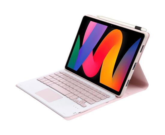 Чехол для планшета BeCover Keyboard+TouchPad Xiaomi Redmi Pad SE 11" Pink (712399), изображение 4 Чехол для планшета BeCover Keyboard+TouchPad Xiaomi Redmi Pad SE 11" Pink (712399), изображение 4