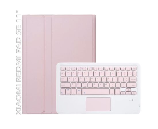 Чохол до планшета BeCover Keyboard+TouchPad Xiaomi Redmi Pad SE 11" Pink (712399)