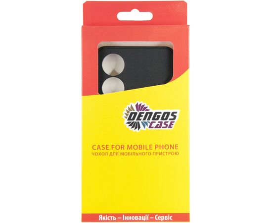 Чохол до мобільного телефона Dengos Carbon ZTE Blade A34 (black) (DG-TPU-CRBN-220), зображення 5
