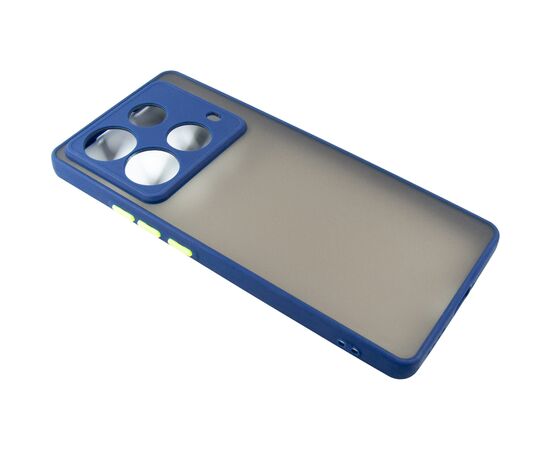 Чехол для мобильного телефона Dengos Matte Infinix Note 40 (Blue) (DG-TPU-MATT-154), изображение 3