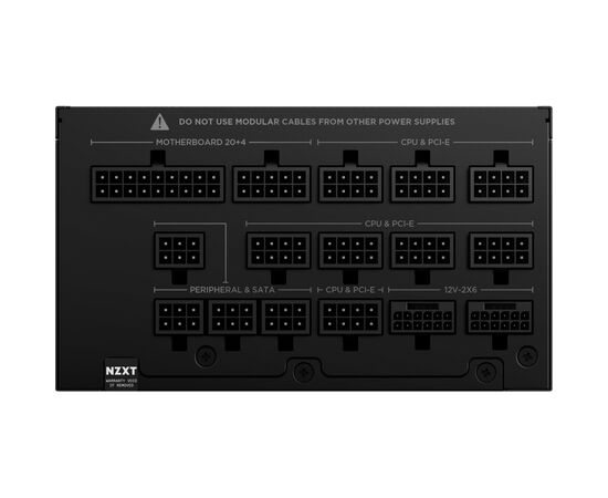 Блок питания NZXT 1500W C Series (PA-5P1BB-EU), изображение 5 Блок питания NZXT 1500W C Series (PA-5P1BB-EU), изображение 5