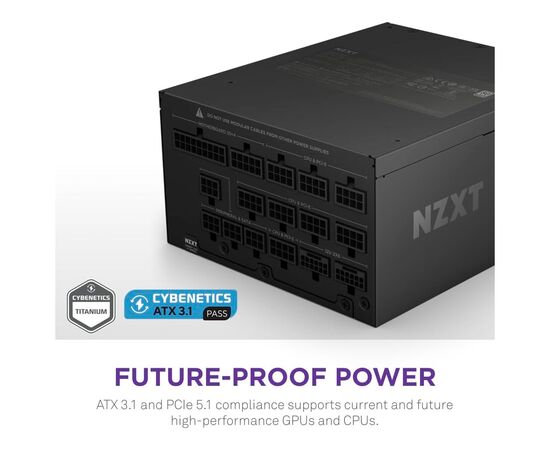 Блок питания NZXT 1500W C Series (PA-5P1BB-EU), изображение 8 Блок питания NZXT 1500W C Series (PA-5P1BB-EU), изображение 8