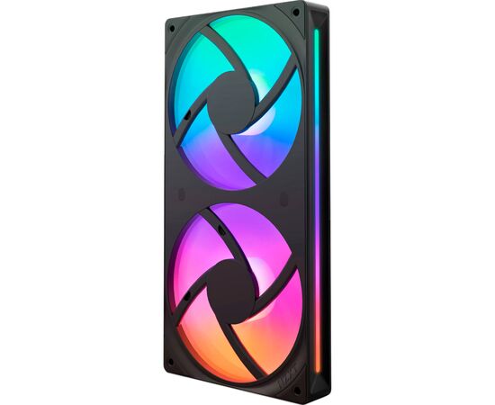 Кулер для корпуса NZXT F240 RGB Core Fan (Single Frame) - Black (RF-U24HF-B1), изображение 2 Кулер для корпуса NZXT F240 RGB Core Fan (Single Frame) - Black (RF-U24HF-B1), изображение 2