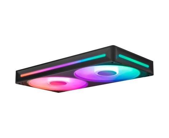 Кулер для корпуса NZXT F240 RGB Core Fan (Single Frame) - Black (RF-U24HF-B1), изображение 3 Кулер для корпуса NZXT F240 RGB Core Fan (Single Frame) - Black (RF-U24HF-B1), изображение 3