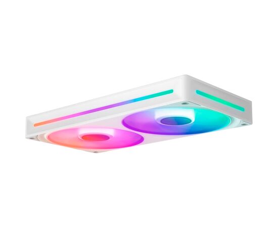 Кулер для корпуса NZXT F240 RGB Core Fan (Single Frame) - White (RF-U24HF-W1), изображение 3 Кулер для корпуса NZXT F240 RGB Core Fan (Single Frame) - White (RF-U24HF-W1), изображение 3