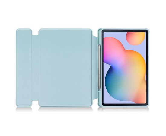 Чохол до планшета BeCover 360° Rotatable + Keyboard Samsung Tab S6 Lite (2024) 10.4" P620/P625/P627 Light Blue (712590), зображення 3 Чохол до планшета BeCover 360° Rotatable + Keyboard Samsung Tab S6 Lite (2024) 10.4" P620/P625/P627 Light Blue (712590), зображення 3