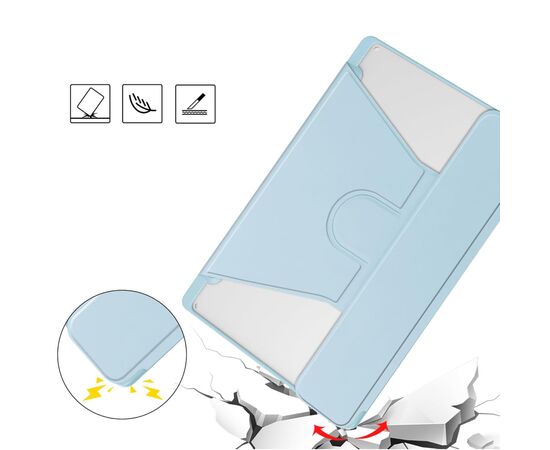 Чохол до планшета BeCover 360° Rotatable + Keyboard Samsung Tab S6 Lite (2024) 10.4" P620/P625/P627 Light Blue (712590), зображення 6 Чохол до планшета BeCover 360° Rotatable + Keyboard Samsung Tab S6 Lite (2024) 10.4" P620/P625/P627 Light Blue (712590), зображення 6