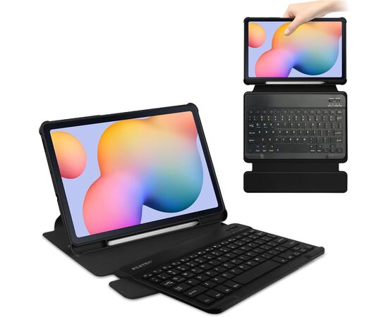 Чохол до планшета BeCover 360° Rotatable + Keyboard Samsung Tab S6 Lite 10.4 P610/P613/P615/P619 Black (712404), зображення 2 Чохол до планшета BeCover 360° Rotatable + Keyboard Samsung Tab S6 Lite 10.4 P610/P613/P615/P619 Black (712404), зображення 2