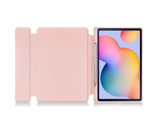 Чехол для планшета BeCover 360° Rotatable + Keyboard Samsung Tab S6 Lite 10.4 P610/P613/P615/P619 Pink (712408), изображение 3 Чехол для планшета BeCover 360° Rotatable + Keyboard Samsung Tab S6 Lite 10.4 P610/P613/P615/P619 Pink (712408), изображение 3