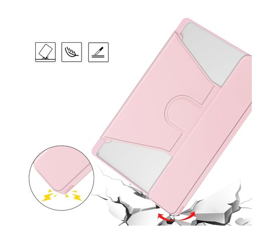 Чехол для планшета BeCover 360° Rotatable + Keyboard Samsung Tab S6 Lite 10.4 P610/P613/P615/P619 Pink (712408), изображение 6 Чехол для планшета BeCover 360° Rotatable + Keyboard Samsung Tab S6 Lite 10.4 P610/P613/P615/P619 Pink (712408), изображение 6