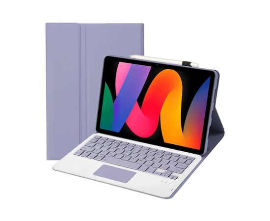 Чехол для планшета BeCover Keyboard+TouchPad Xiaomi Redmi Pad SE 11" Purple (712400), изображение 2 Чехол для планшета BeCover Keyboard+TouchPad Xiaomi Redmi Pad SE 11" Purple (712400), изображение 2