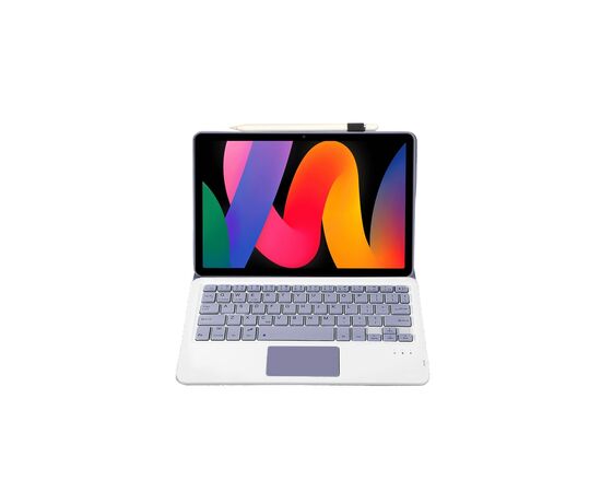 Чехол для планшета BeCover Keyboard+TouchPad Xiaomi Redmi Pad SE 11" Purple (712400), изображение 3 Чехол для планшета BeCover Keyboard+TouchPad Xiaomi Redmi Pad SE 11" Purple (712400), изображение 3