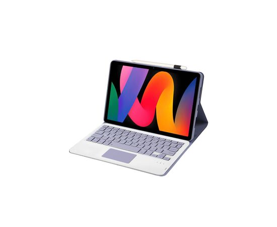 Чехол для планшета BeCover Keyboard+TouchPad Xiaomi Redmi Pad SE 11" Purple (712400), изображение 4 Чехол для планшета BeCover Keyboard+TouchPad Xiaomi Redmi Pad SE 11" Purple (712400), изображение 4
