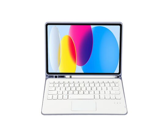 Чохол до планшета BeCover Keyboard+TouchPad Apple iPad 10.9" 2022 Purple (712380), зображення 2 Чохол до планшета BeCover Keyboard+TouchPad Apple iPad 10.9" 2022 Purple (712380), зображення 2