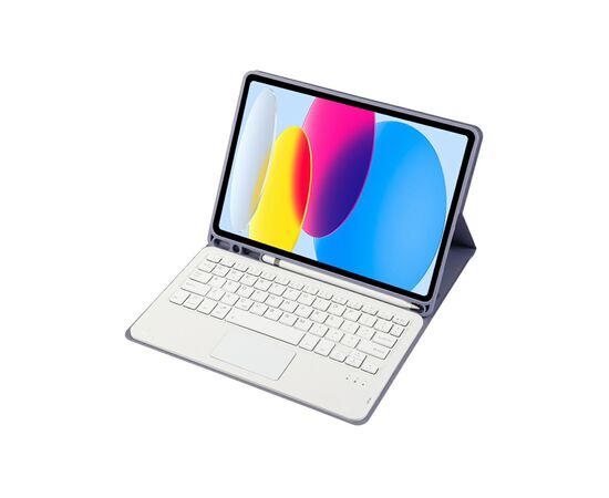 Чохол до планшета BeCover Keyboard+TouchPad Apple iPad 10.9" 2022 Purple (712380), зображення 3 Чохол до планшета BeCover Keyboard+TouchPad Apple iPad 10.9" 2022 Purple (712380), зображення 3