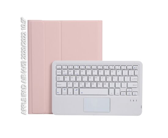 Чохол до планшета BeCover Keyboard+TouchPad Apple iPad Air (4/5) 2020/2022 10.9" Pink (712373)