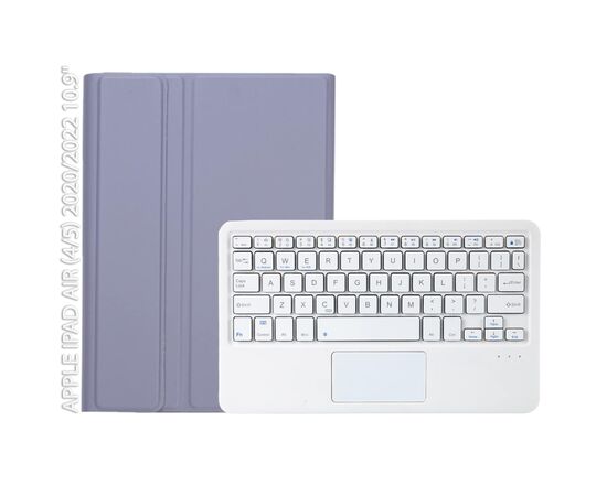 Чохол до планшета BeCover Keyboard+TouchPad Apple iPad Air (4/5) 2020/2022 10.9" Purple (712374)