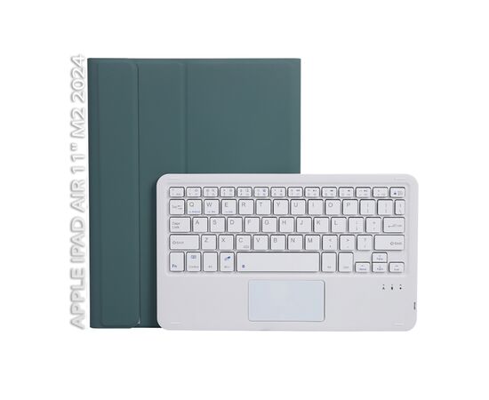Чохол до планшета BeCover Keyboard+TouchPad Apple iPad Air 11" M2 2024 Dark Green (712597)