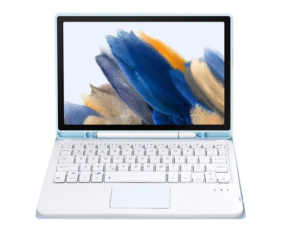 Чехол для планшета BeCover Keyboard+TouchPad Apple iPad Air 11" M2 2024 Light Blue (712598), изображение 2 Чехол для планшета BeCover Keyboard+TouchPad Apple iPad Air 11" M2 2024 Light Blue (712598), изображение 2