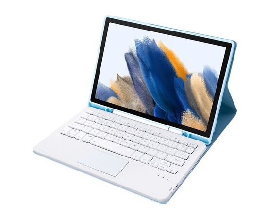 Чехол для планшета BeCover Keyboard+TouchPad Apple iPad Air 11" M2 2024 Light Blue (712598), изображение 3 Чехол для планшета BeCover Keyboard+TouchPad Apple iPad Air 11" M2 2024 Light Blue (712598), изображение 3