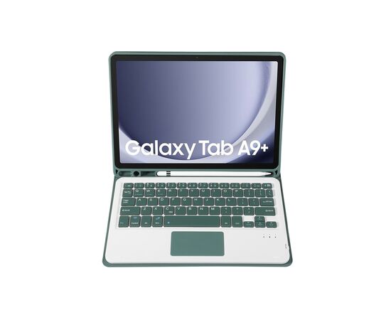 Чехол для планшета BeCover Keyboard+TouchPad Samsung Tab A9 Plus SM-X210/SM-X215/SM-X216 11.0" Dark Green (712413), изображение 3
