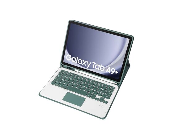 Чехол для планшета BeCover Keyboard+TouchPad Samsung Tab A9 Plus SM-X210/SM-X215/SM-X216 11.0" Dark Green (712413), изображение 4