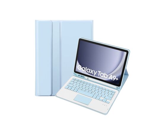 Чохол до планшета BeCover Keyboard+TouchPad Samsung Tab A9 Plus SM-X210/SM-X215/SM-X216 11.0" Light Blue (712414), зображення 2 Чохол до планшета BeCover Keyboard+TouchPad Samsung Tab A9 Plus SM-X210/SM-X215/SM-X216 11.0" Light Blue (712414), зображення 2