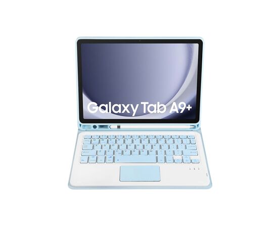 Чохол до планшета BeCover Keyboard+TouchPad Samsung Tab A9 Plus SM-X210/SM-X215/SM-X216 11.0" Light Blue (712414), зображення 3 Чохол до планшета BeCover Keyboard+TouchPad Samsung Tab A9 Plus SM-X210/SM-X215/SM-X216 11.0" Light Blue (712414), зображення 3