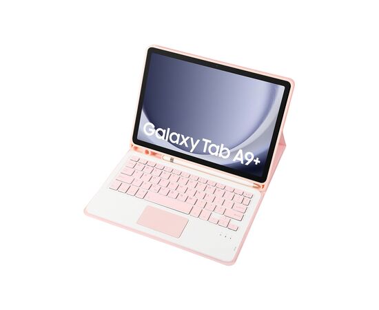 Чехол для планшета BeCover Keyboard+TouchPad Samsung Tab A9 Plus SM-X210/SM-X215/SM-X216 11.0" Pink (712415), изображение 4 Чехол для планшета BeCover Keyboard+TouchPad Samsung Tab A9 Plus SM-X210/SM-X215/SM-X216 11.0" Pink (712415), изображение 4