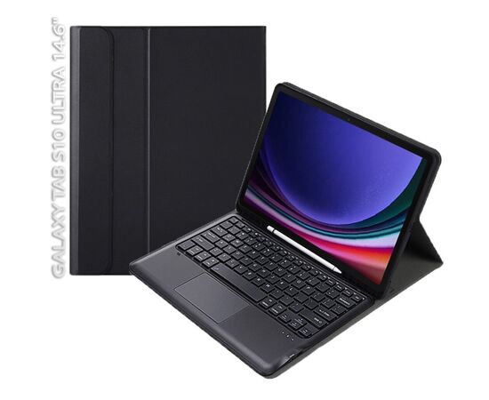 Чохол до планшета BeCover Keyboard+TouchPad Samsung Tab S10 Ultra (SM-X920/SM-X926) 14.6" Black (712594)