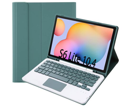 Чехол для планшета BeCover Keyboard+TouchPad Samsung Tab S6 Lite 10.4 P610/P613/P615/P619 Dark Green (712363)